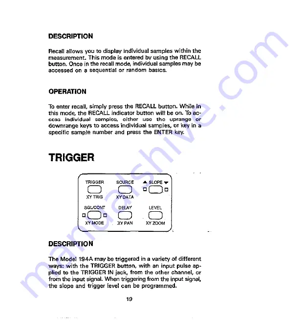 Keithley 194A Manual Download Page 18