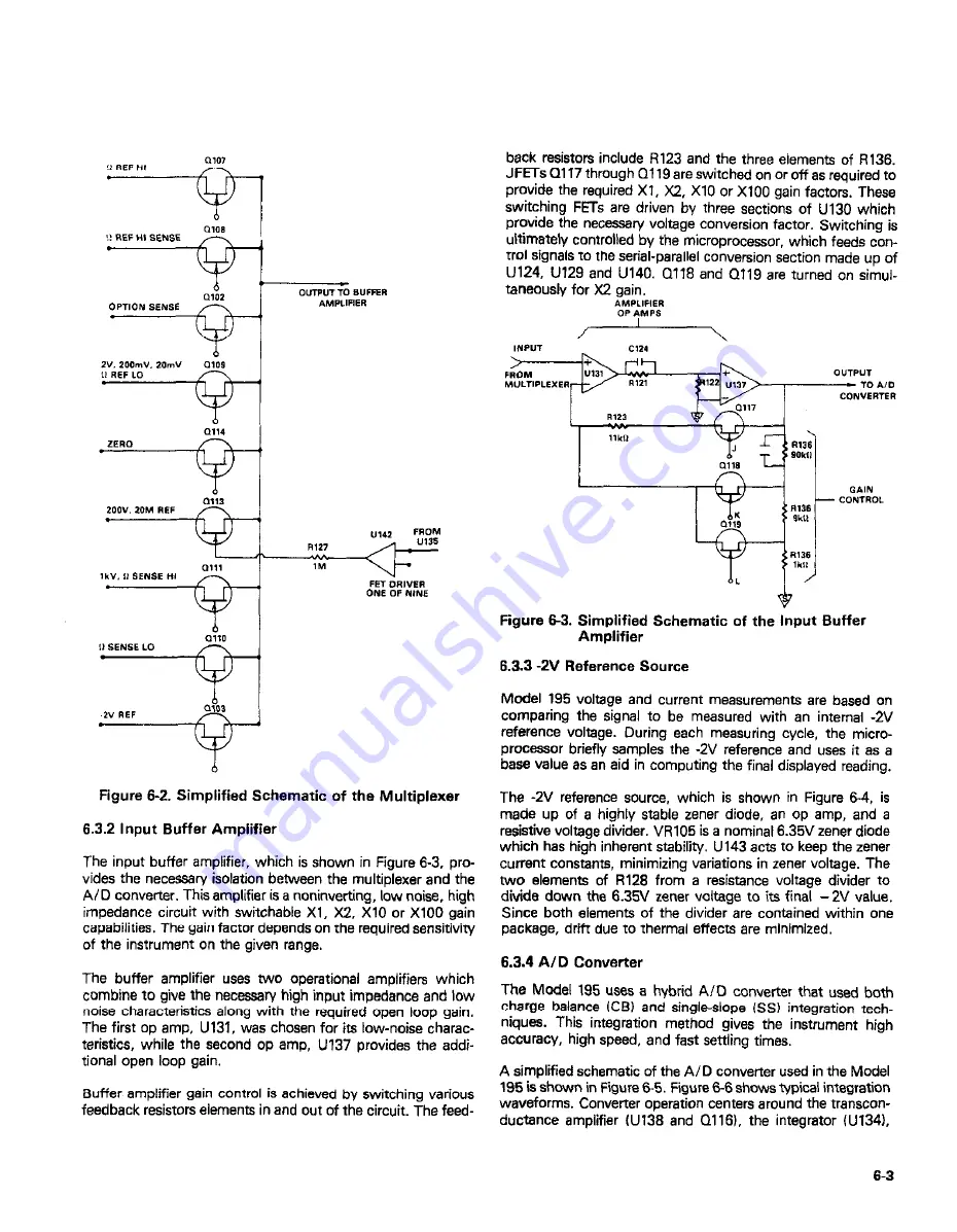 Keithley 195 Instruction Manual Download Page 77