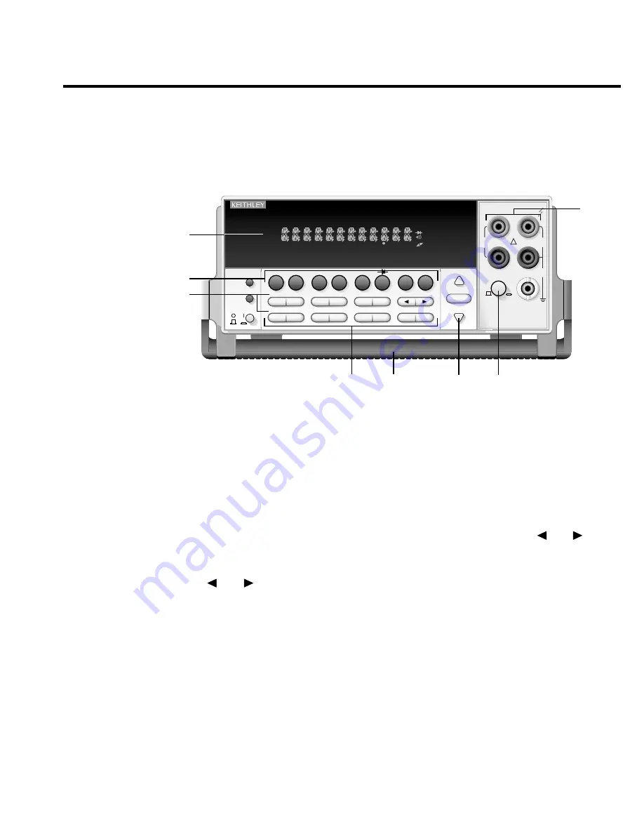 Keithley 2000 User Manual Download Page 21