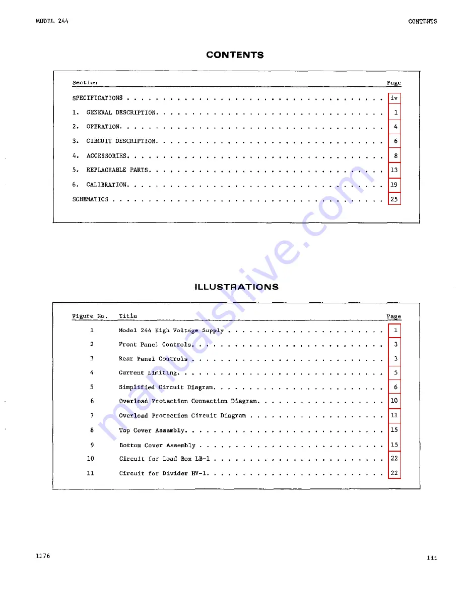 Keithley 244 Скачать руководство пользователя страница 3