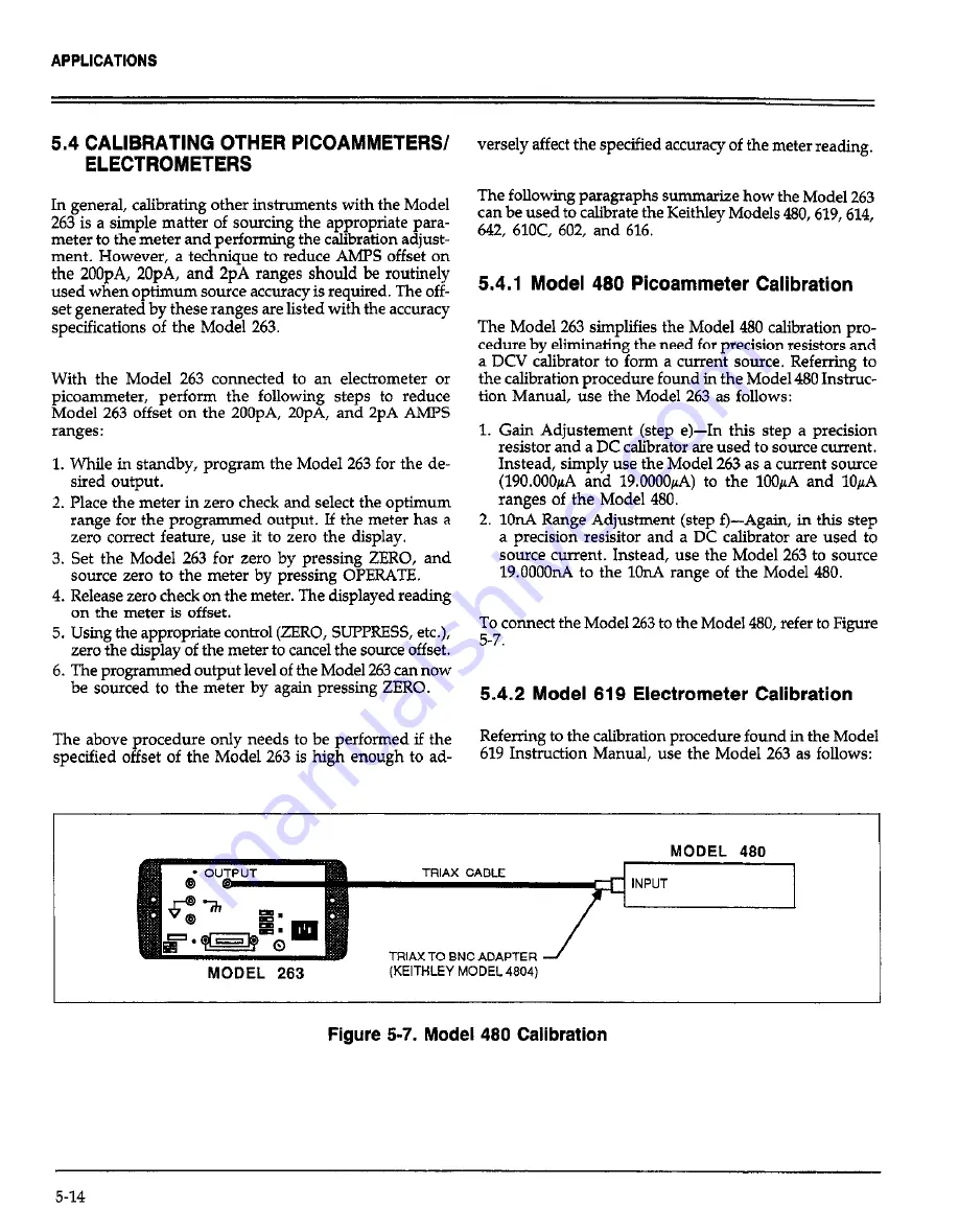 Keithley 263 Скачать руководство пользователя страница 107