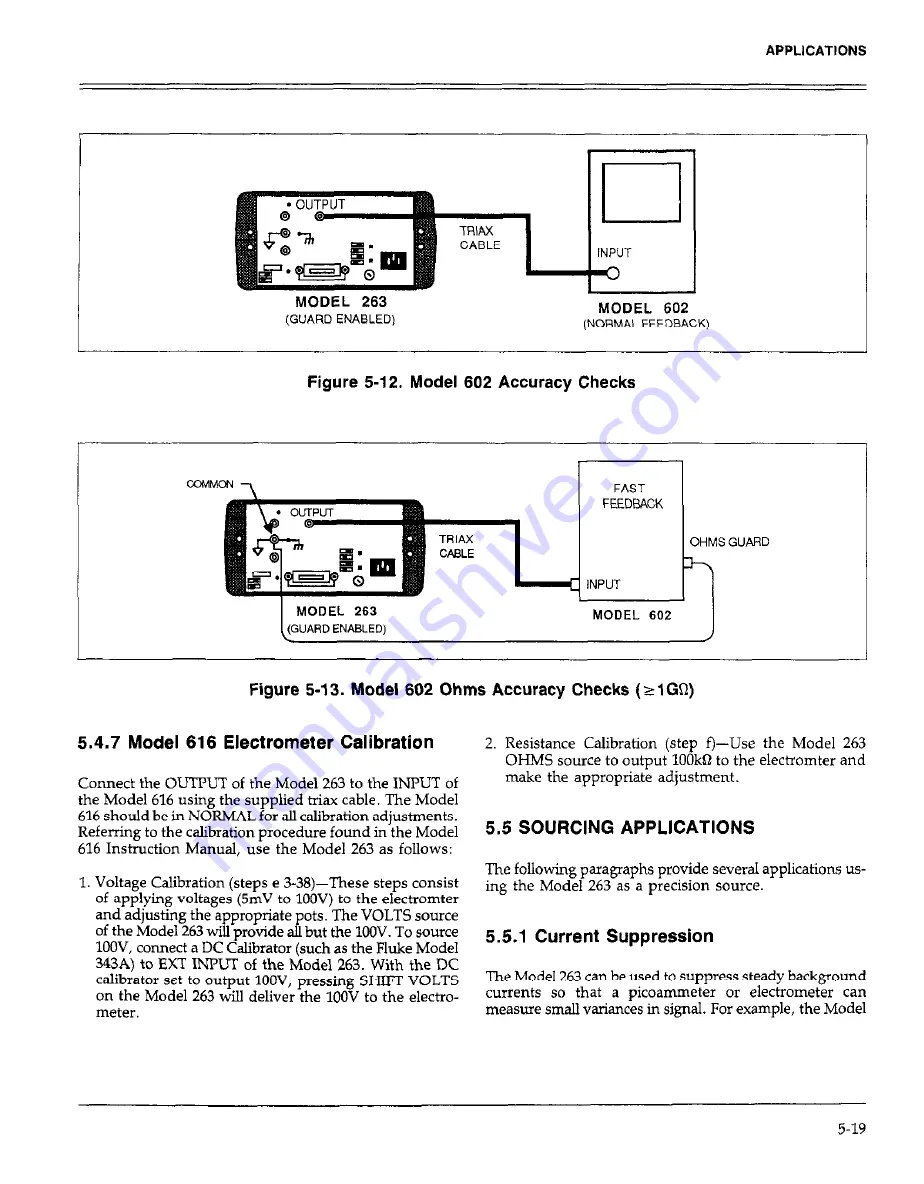 Keithley 263 Instruction Manual Download Page 112