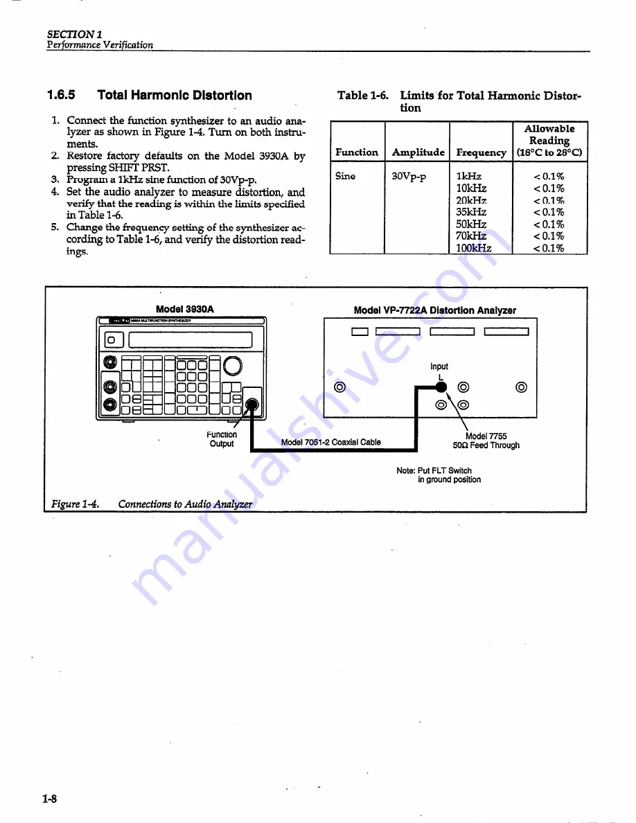 Keithley 3930A Скачать руководство пользователя страница 18