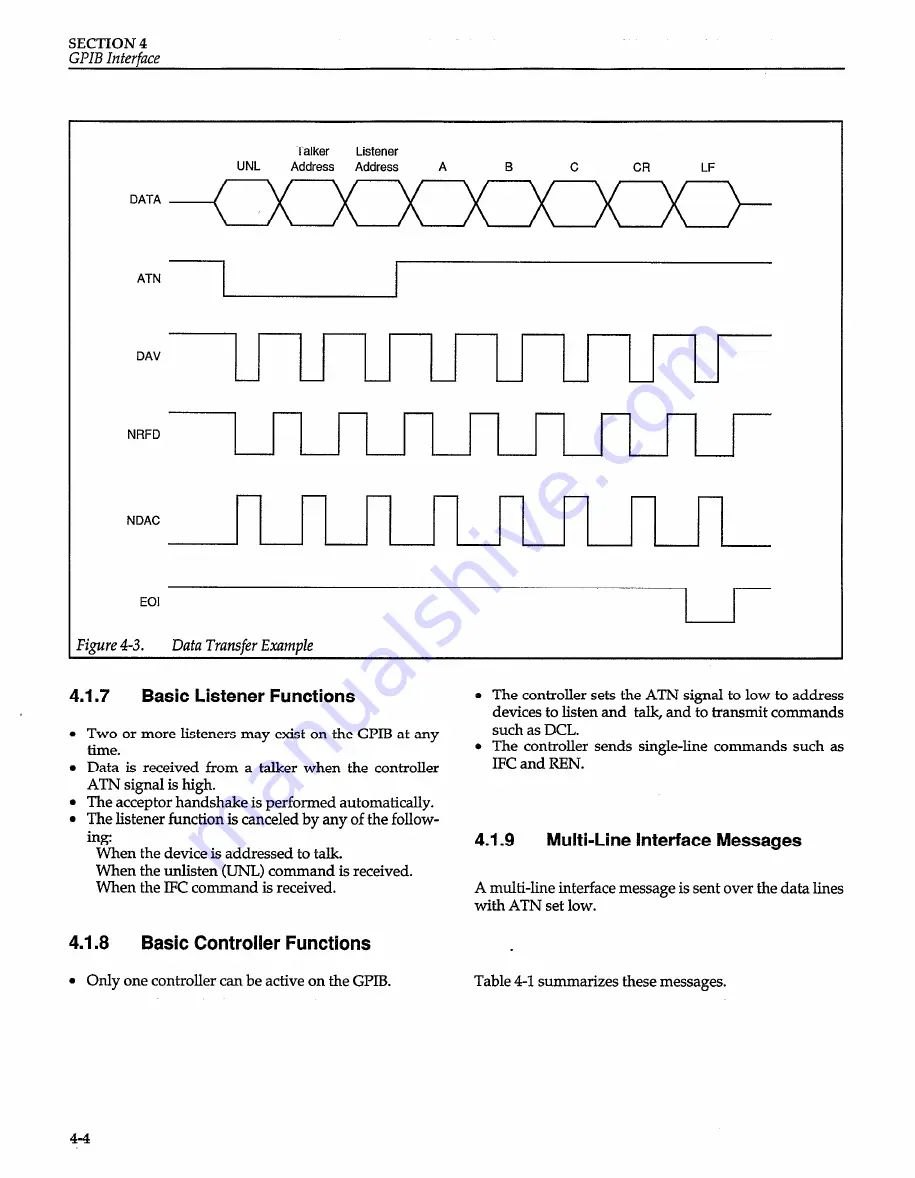 Keithley 3940 Operator'S Manual Download Page 62