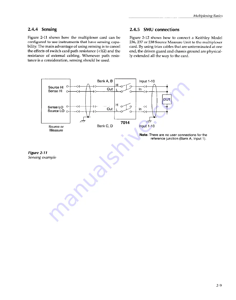 Keithley 7014 Скачать руководство пользователя страница 27