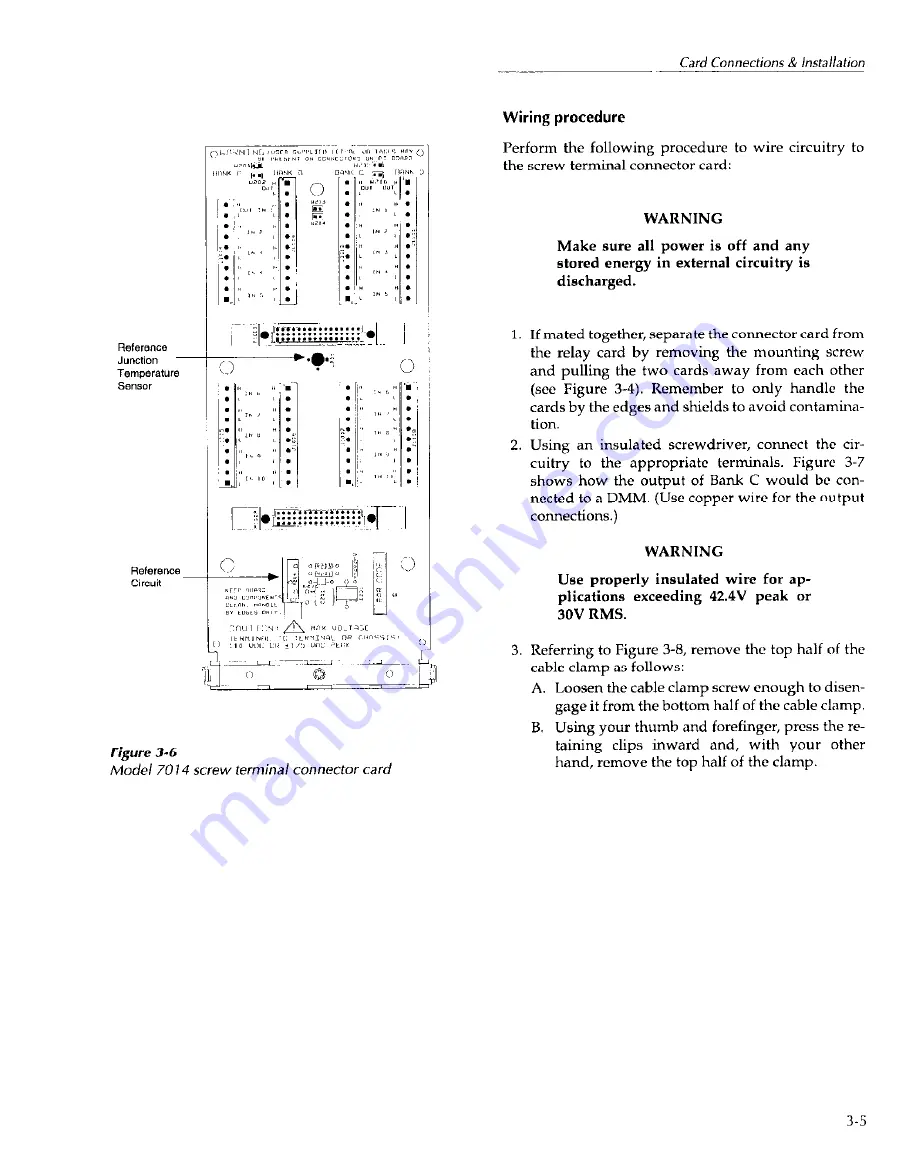 Keithley 7014 Скачать руководство пользователя страница 35