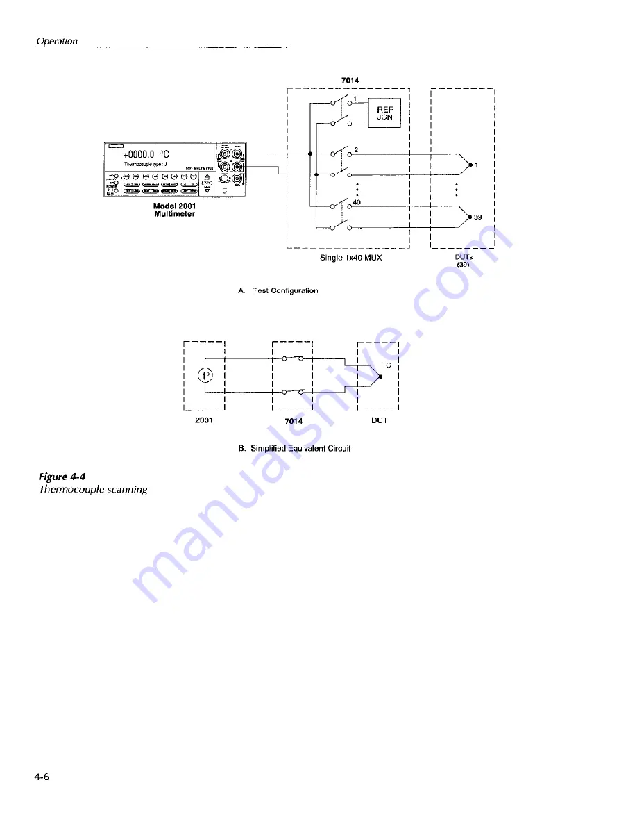 Keithley 7014 Скачать руководство пользователя страница 50