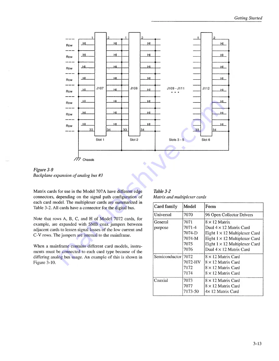 Keithley 707A Instruction Manual Download Page 35