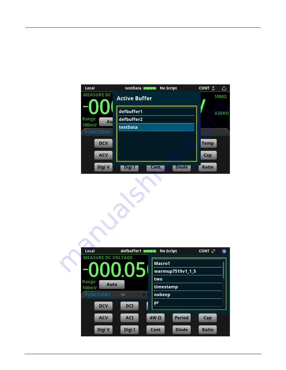 Keithley DMM7510 Reference Manual Download Page 41