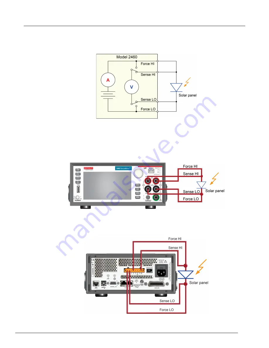 Keithley SourceMeter 2460 Скачать руководство пользователя страница 75