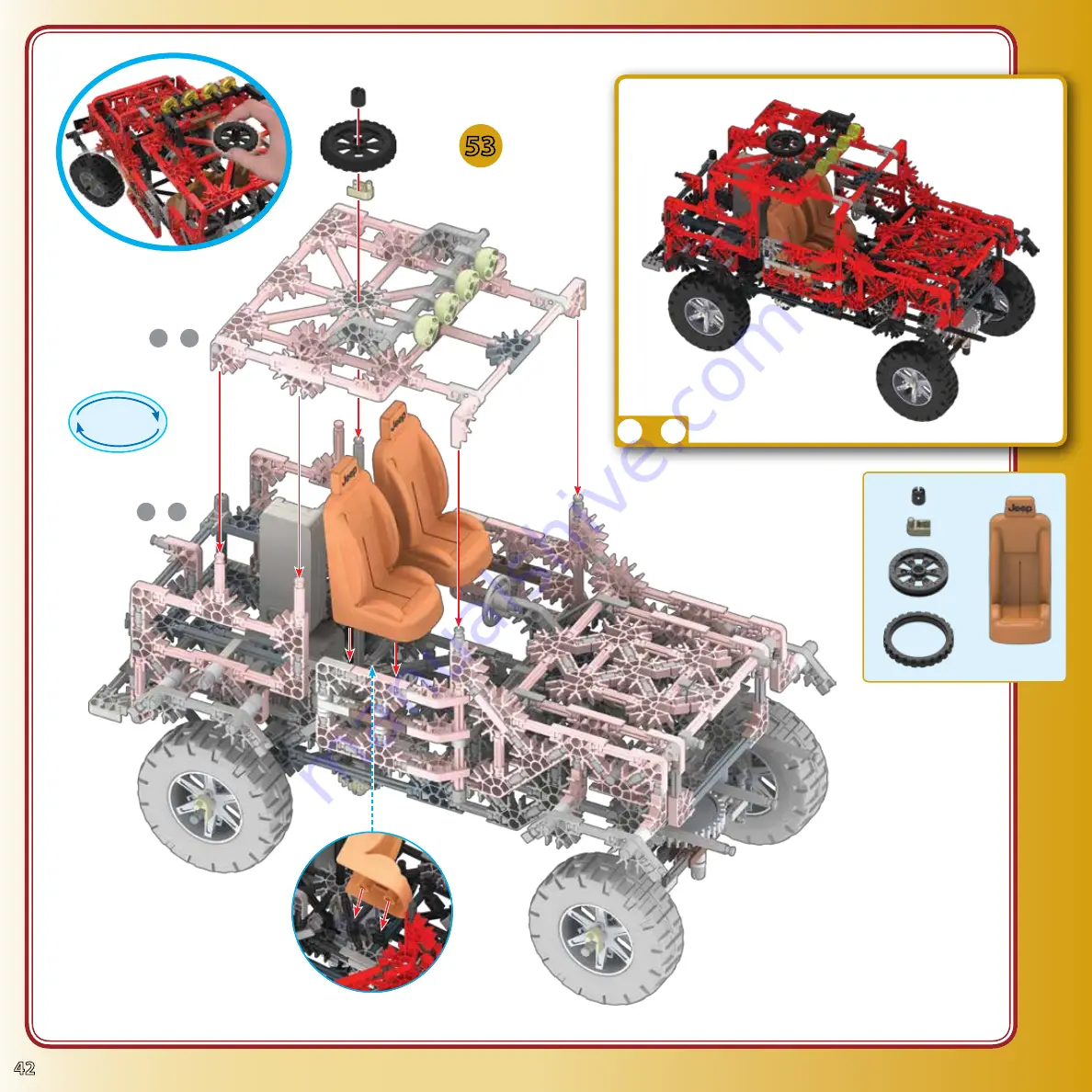 K'Nex Jeep Wrangler Скачать руководство пользователя страница 42