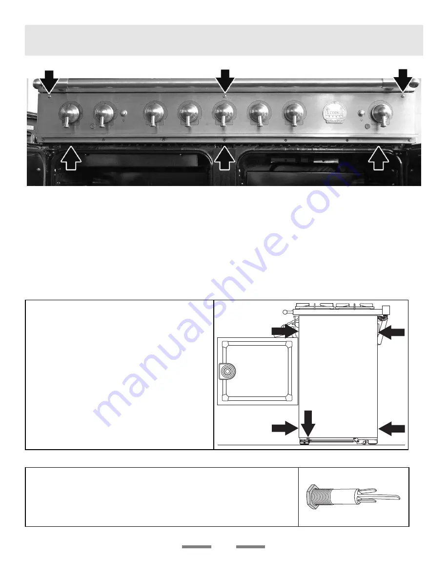 La Cornue CornuFe Service Instructions Manual Download Page 16