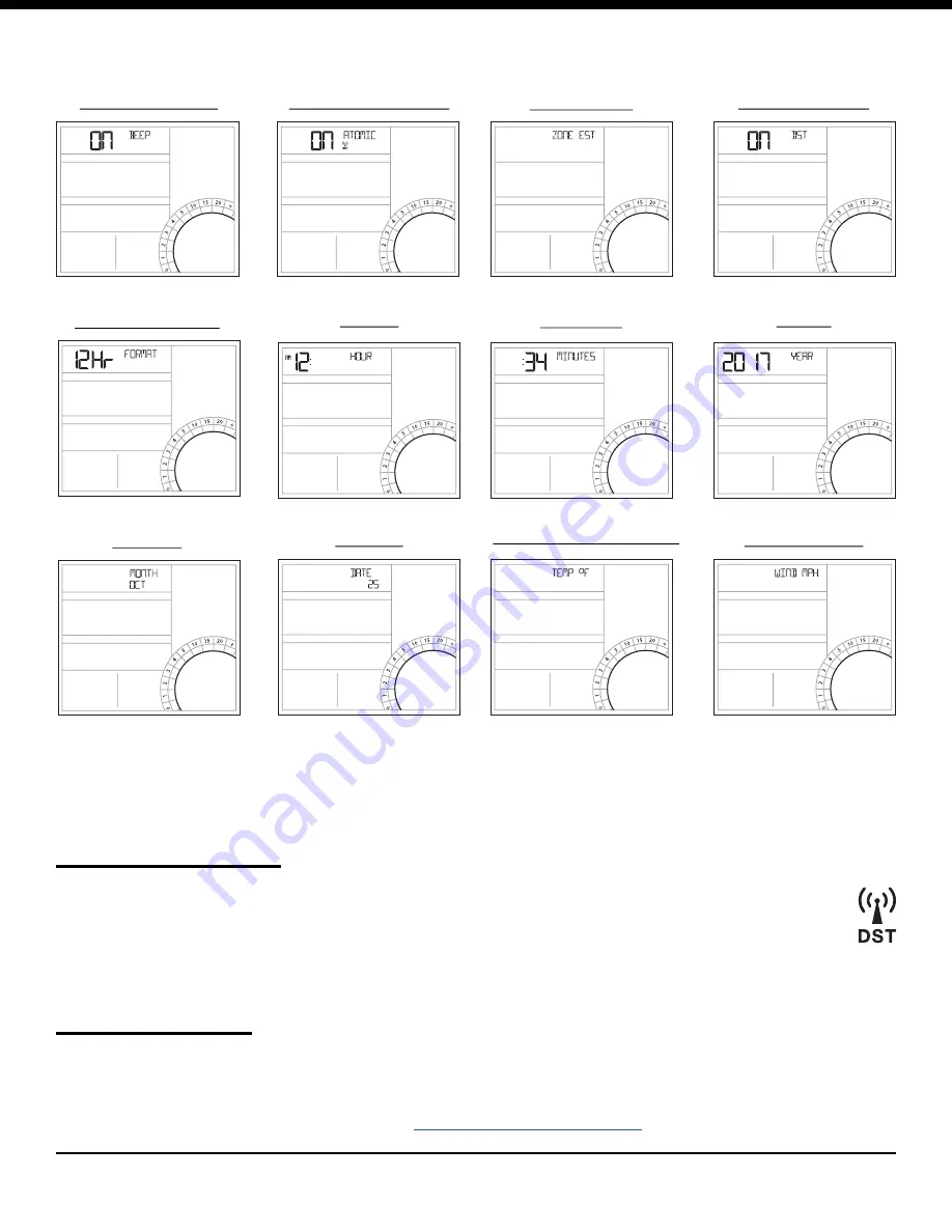 La Crosse Technology 327-1417 Instructional Manual Download Page 5