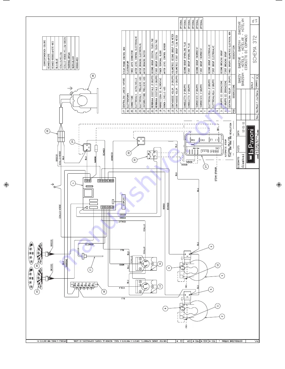 La Pavoni 2 GR BAR Operating Instructions Manual Download Page 88