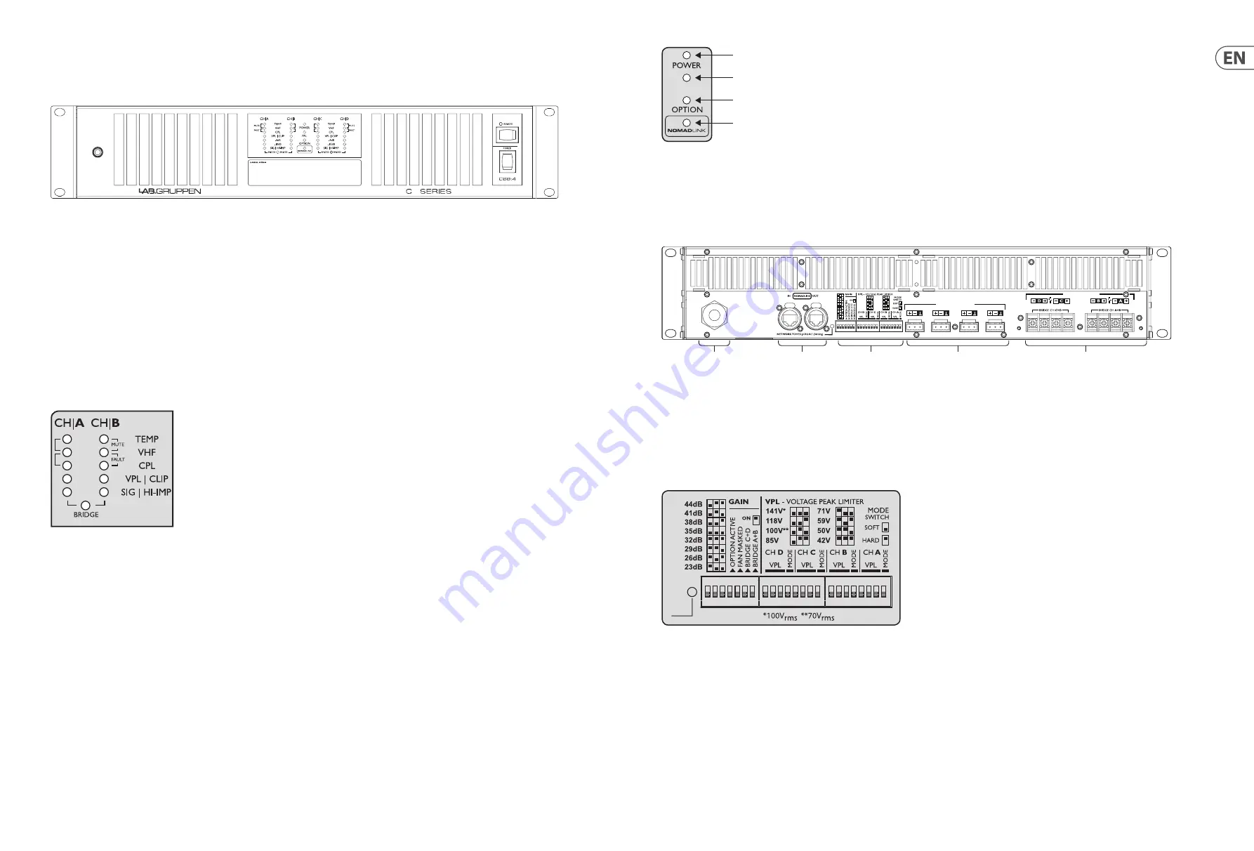 Lab.gruppen C Series Скачать руководство пользователя страница 8