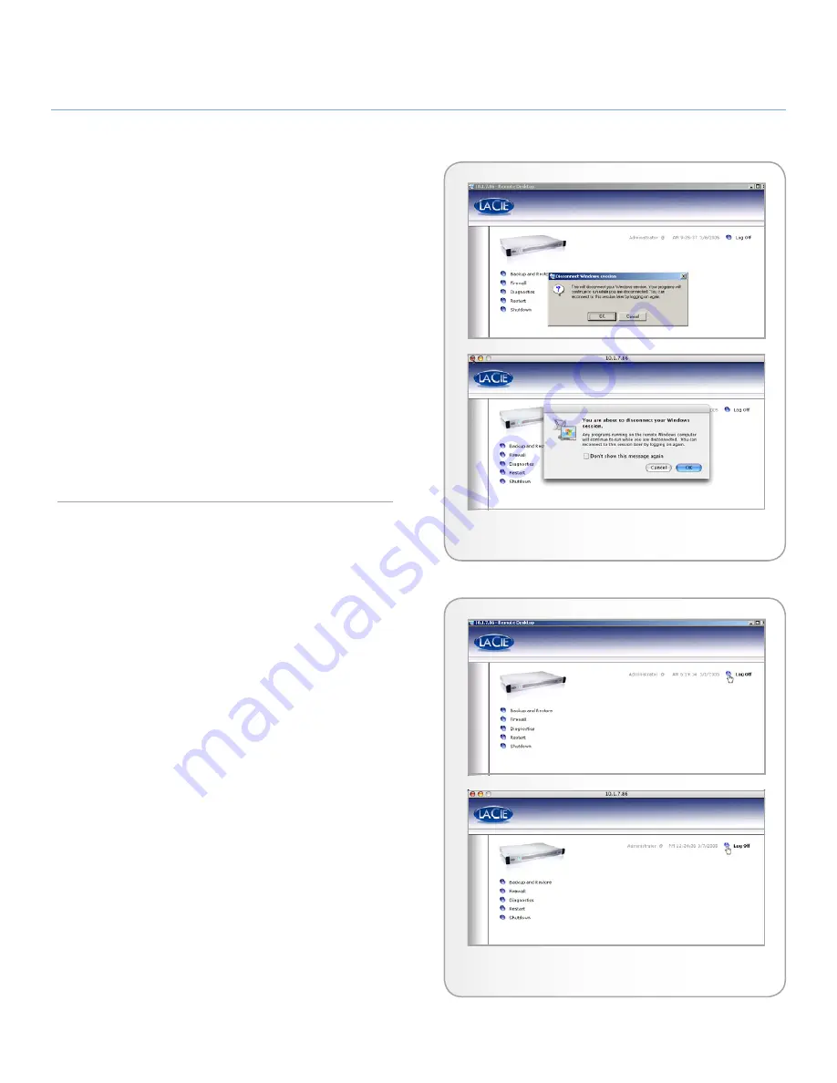 LaCie LaCie Ethernet Disk User Manual Download Page 51