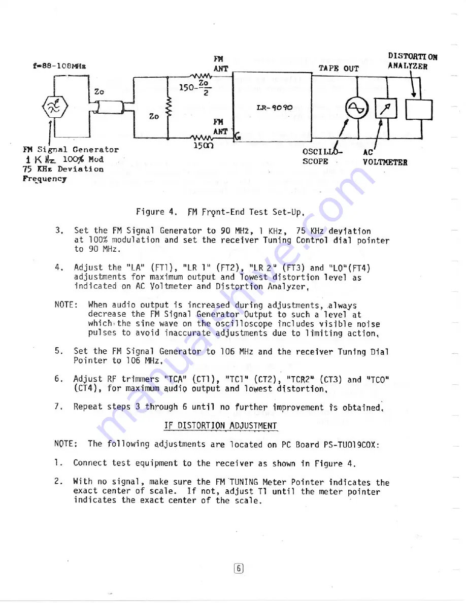 Lafayette LR-9090 Operating & Service Manual Download Page 45