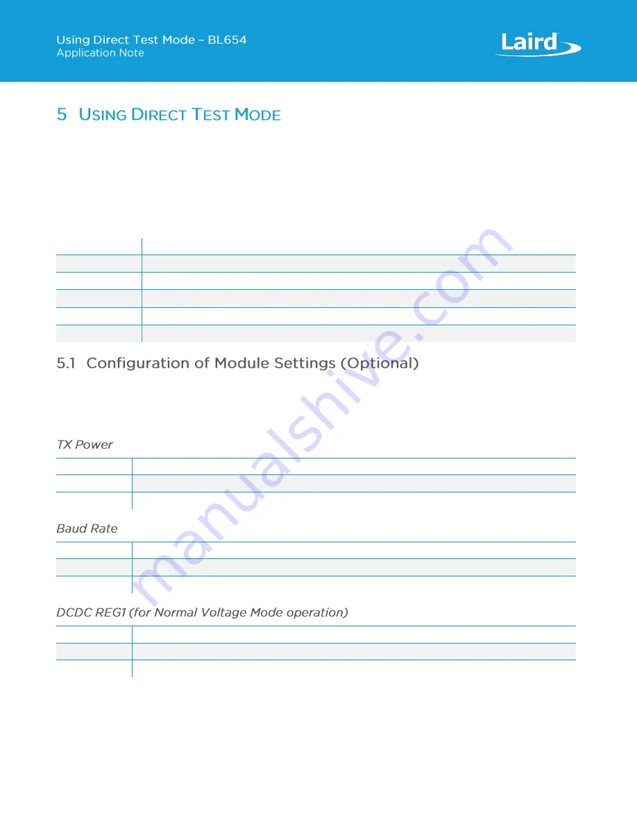 Laird BL654 Application Note Download Page 5