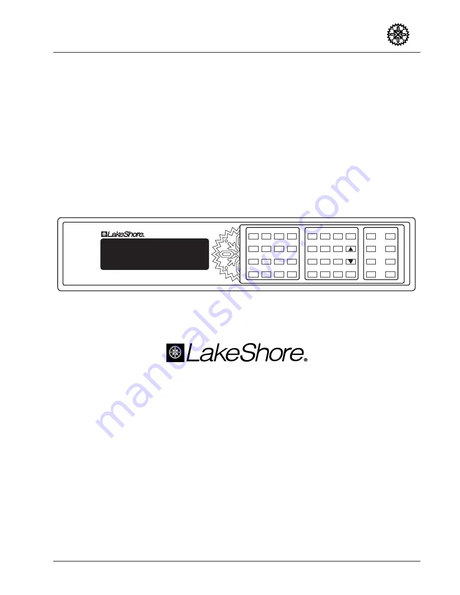 Lakeshore 340 User Manual Download Page 1