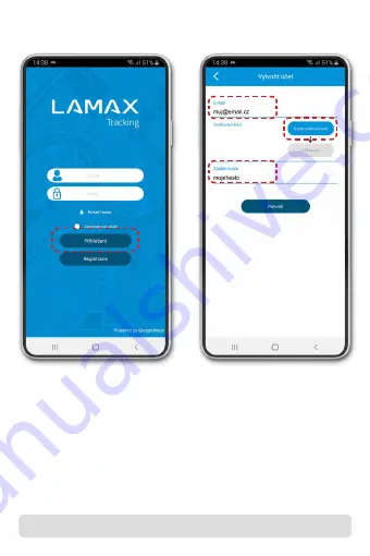 LAMAX GPS Locator Quick Start Manual Download Page 46