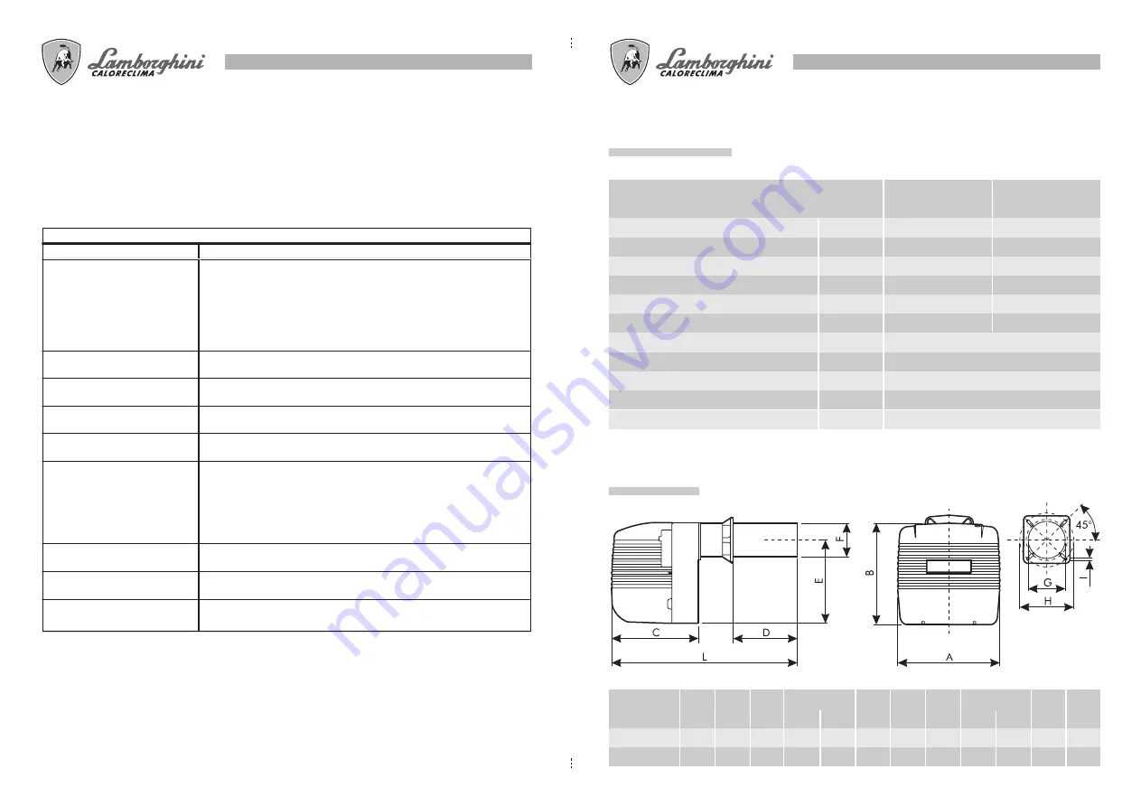 Lamborghini Caloreclima ECO 14/2 Installation And Maintenance Manual Download Page 35