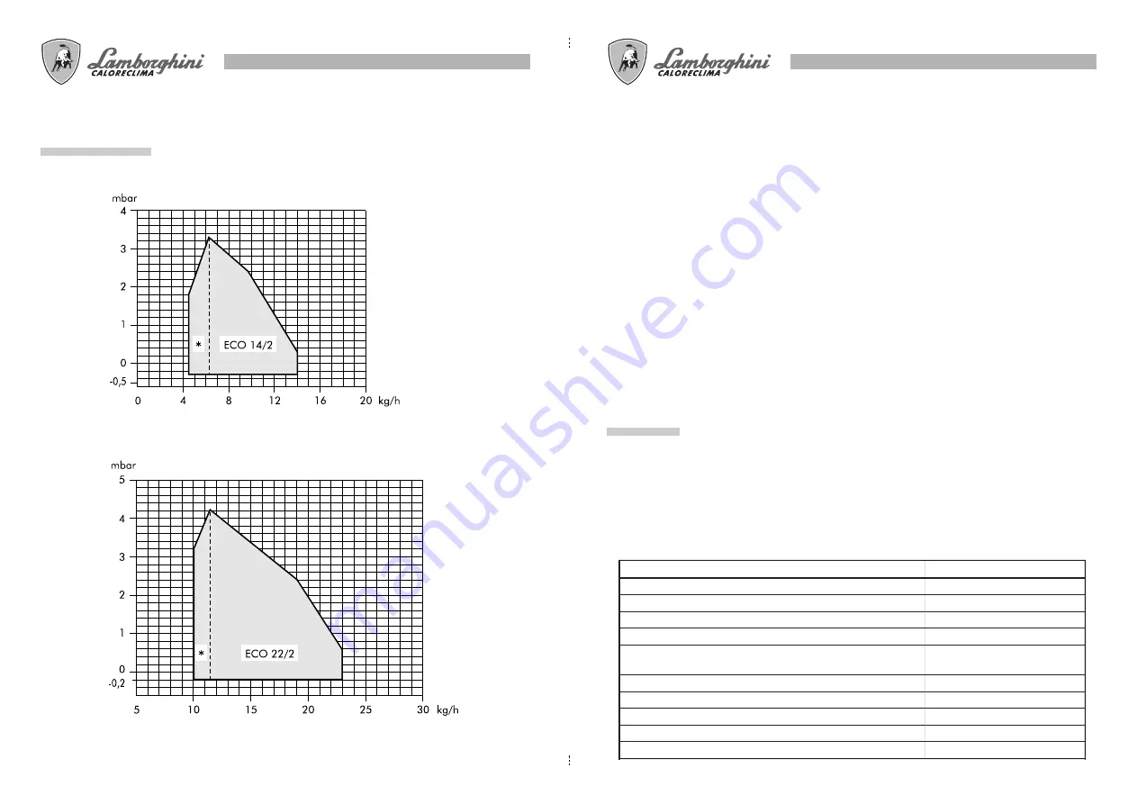 Lamborghini Caloreclima ECO 14/2 Скачать руководство пользователя страница 41