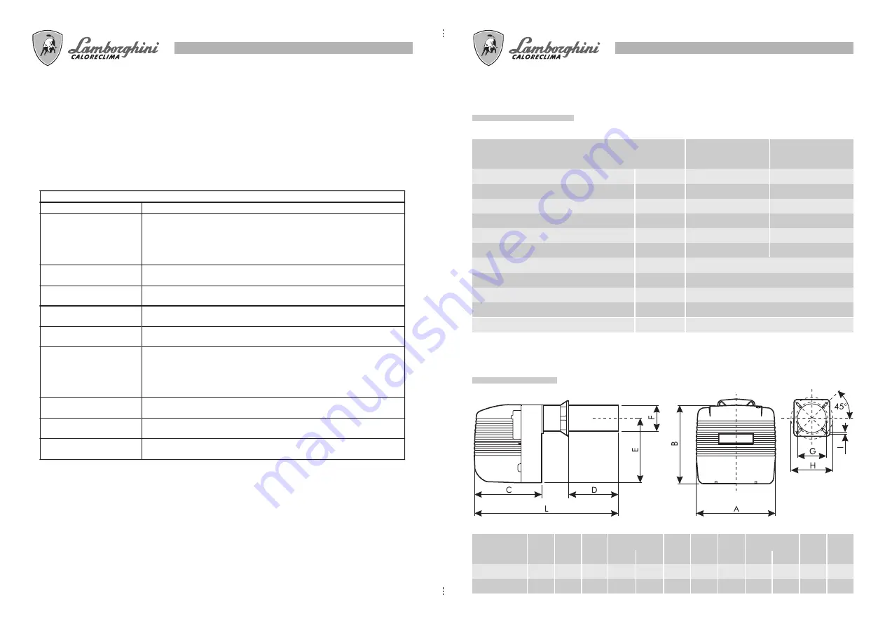 Lamborghini Caloreclima ECO 14/2 Installation And Maintenance Manual Download Page 42