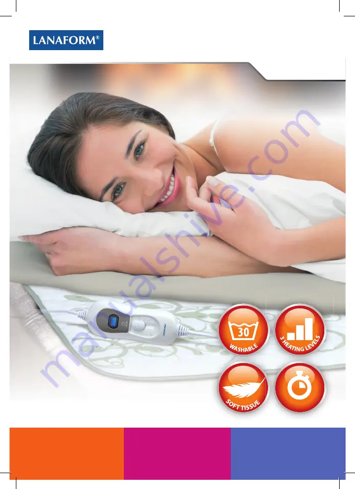 Lanaform Heating Blanket S1 Скачать руководство пользователя страница 1