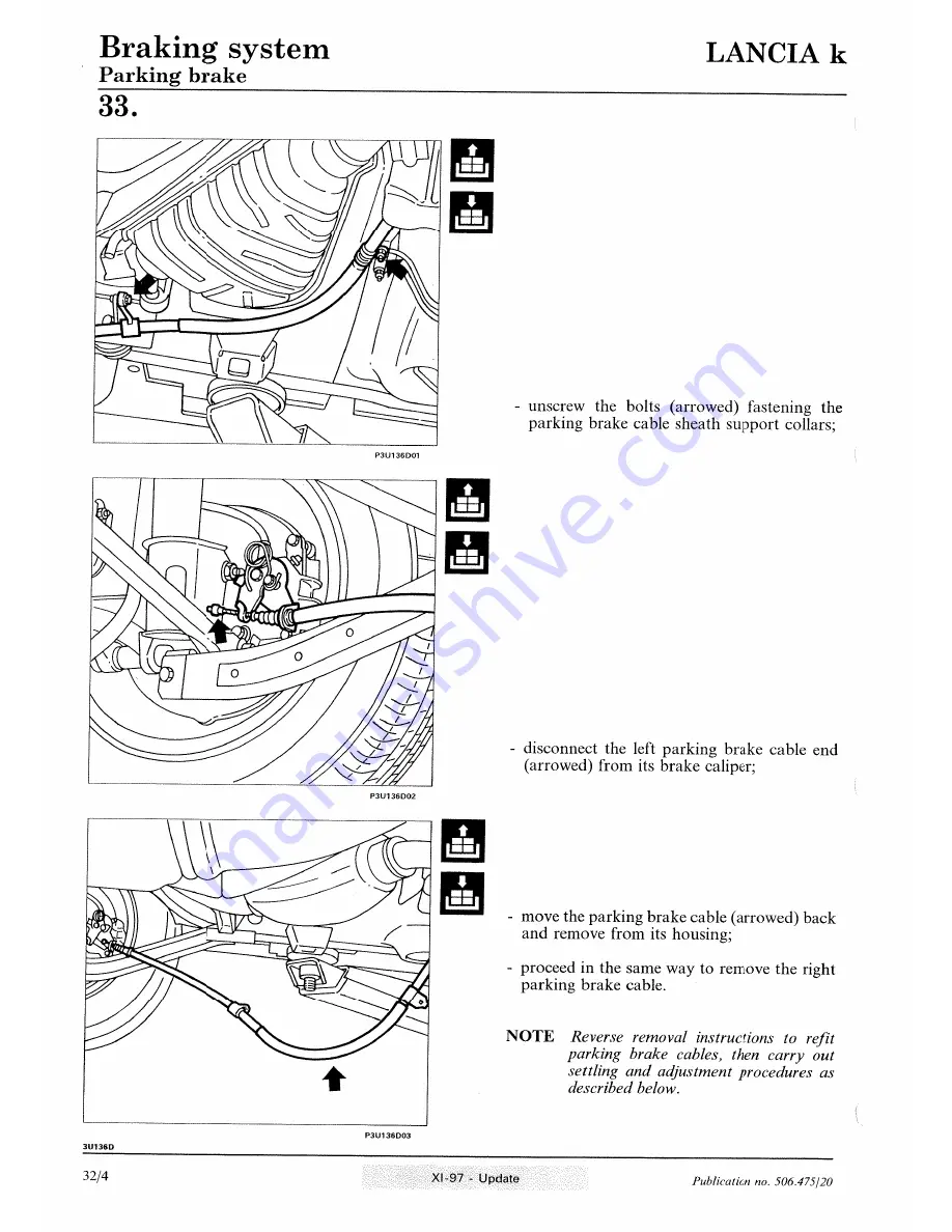 Lancia K Workshop Manual Download Page 688