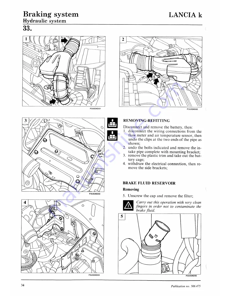 Lancia K Workshop Manual Download Page 690