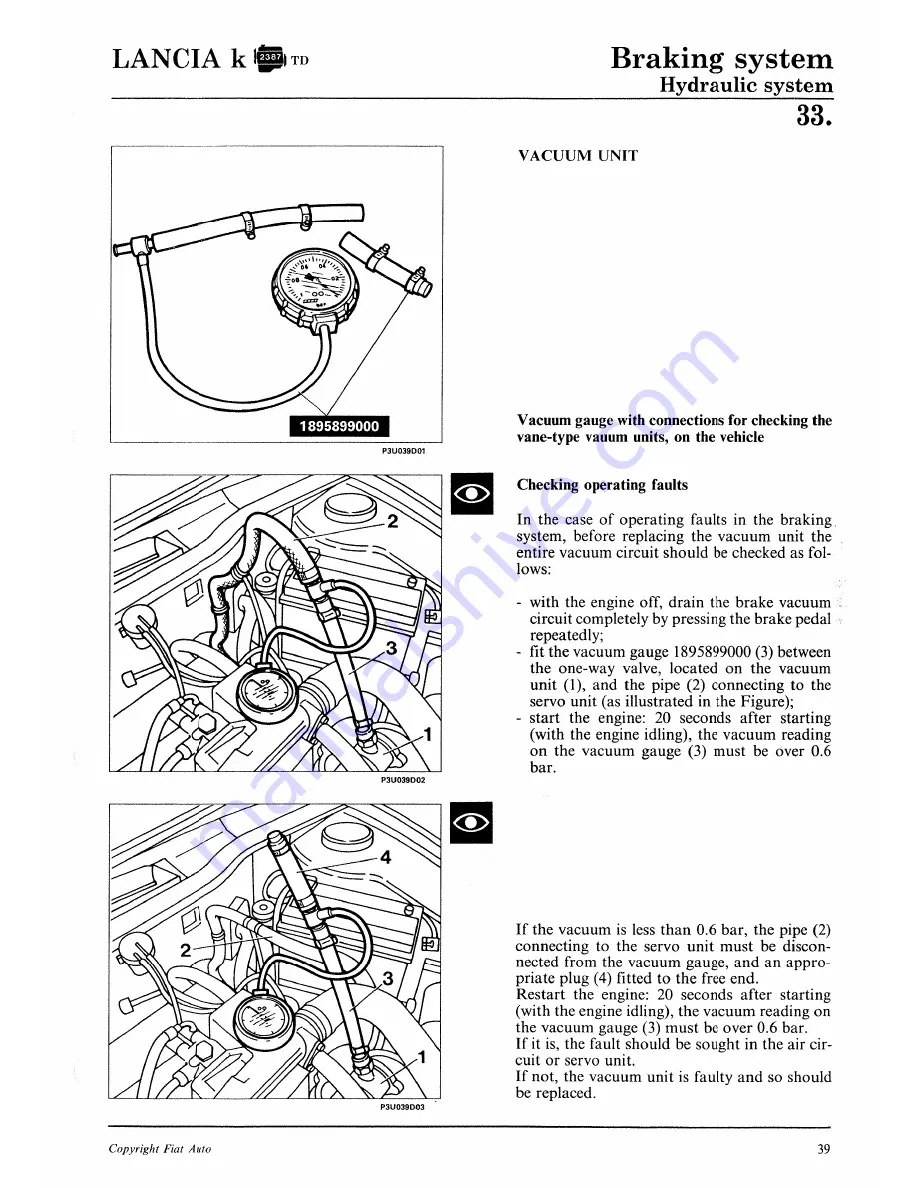 Lancia K Workshop Manual Download Page 695