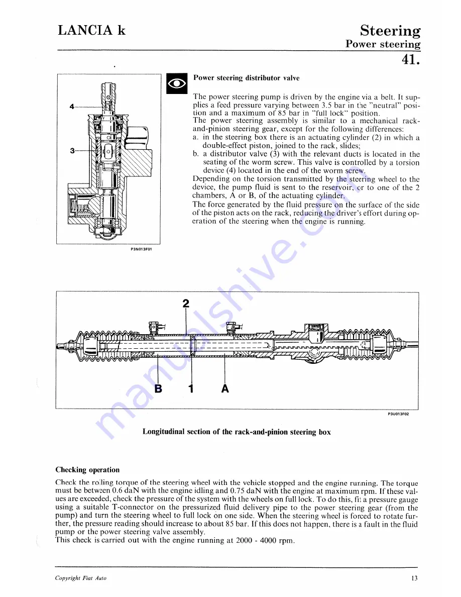 Lancia K Workshop Manual Download Page 733