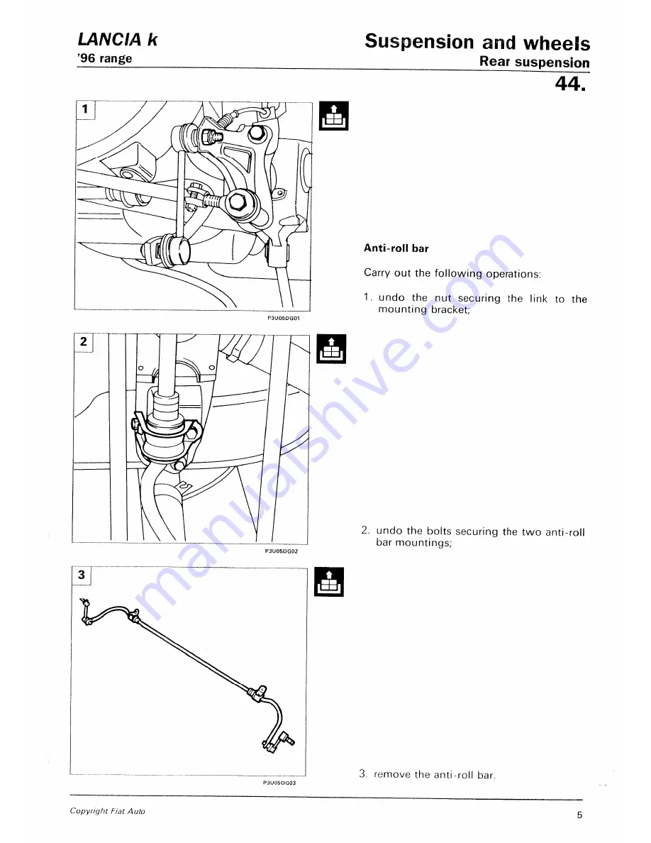 Lancia K Workshop Manual Download Page 807