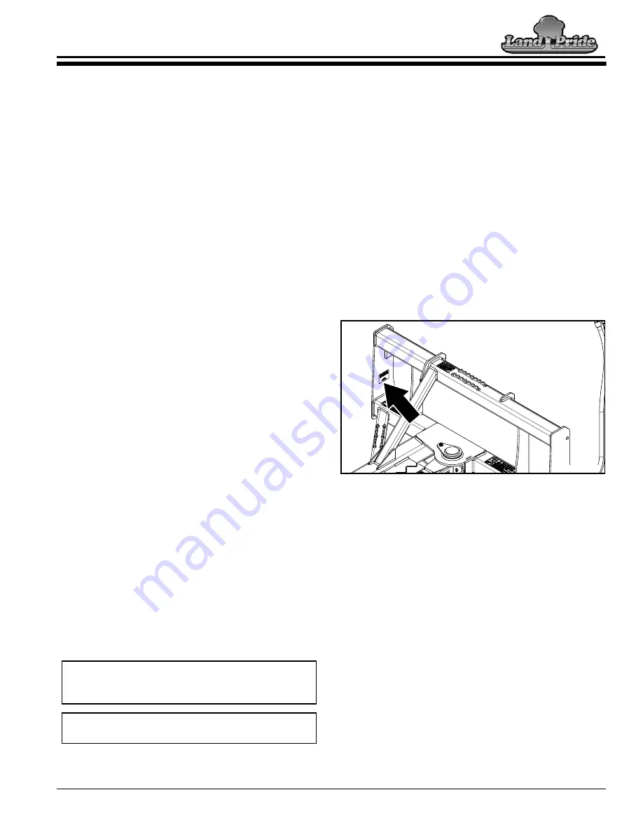 Land Pride STP15 Operator'S Manual Download Page 9