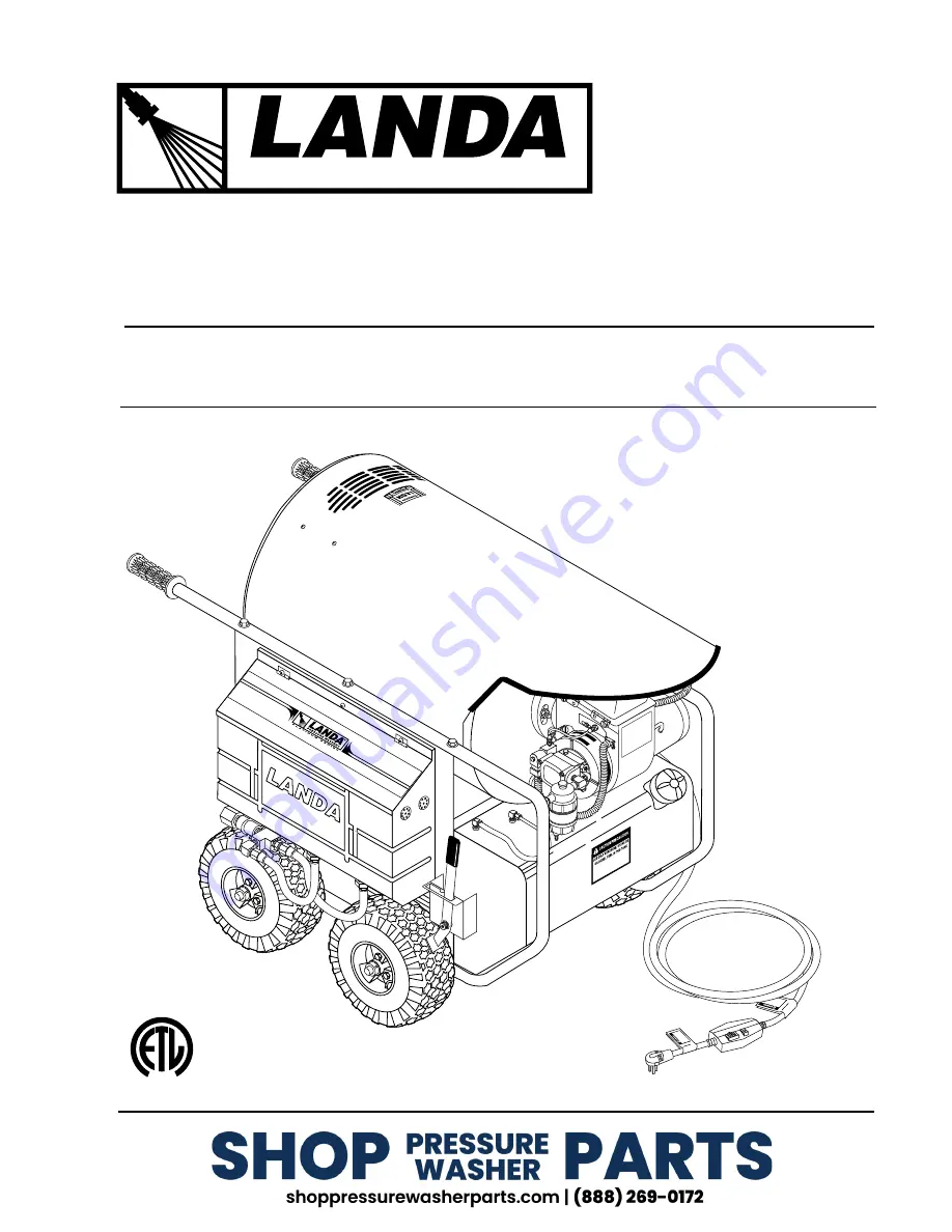 Landa Platinum Series Скачать руководство пользователя страница 1