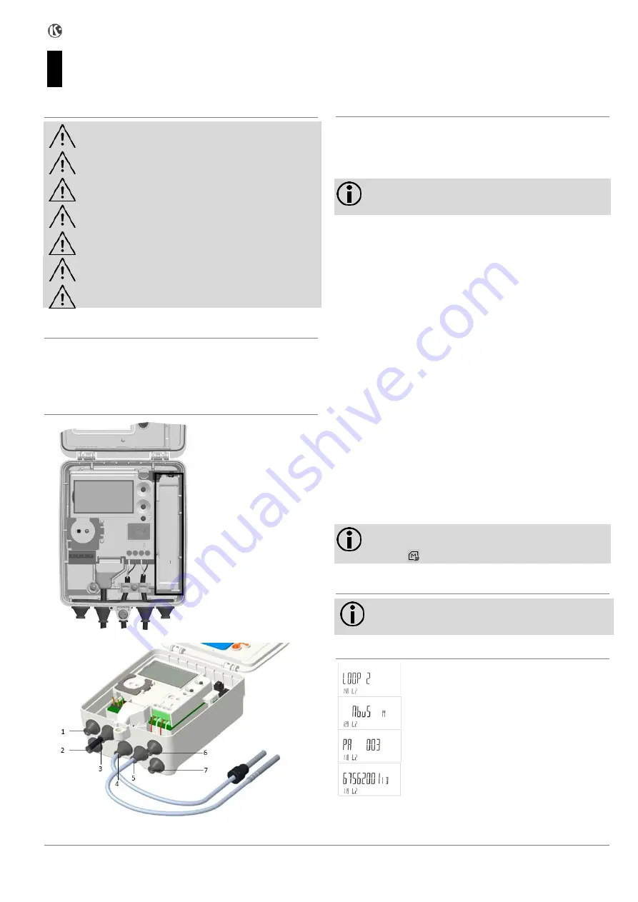 Landis+Gyr T450 Operating Instructions Download Page 1