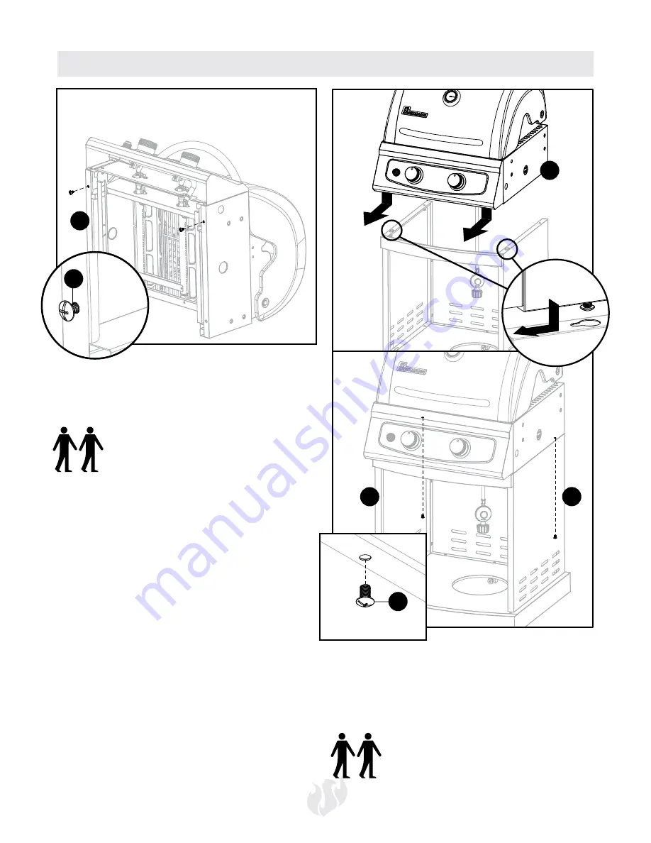 Landmann 42125 Assembly, Care And Use Instructions Download Page 10