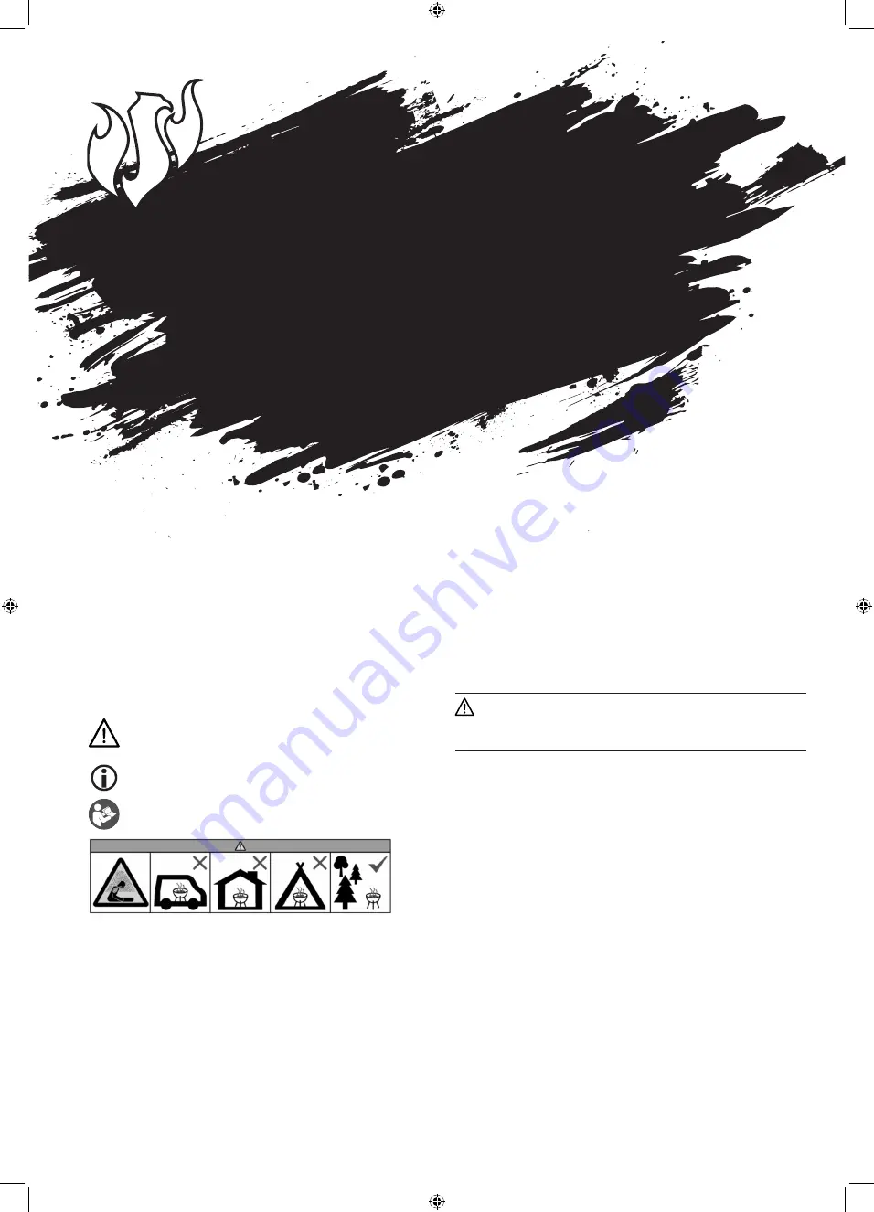 Landmann FP-III-566 Assembly And Operating Instructions Manual Download Page 6