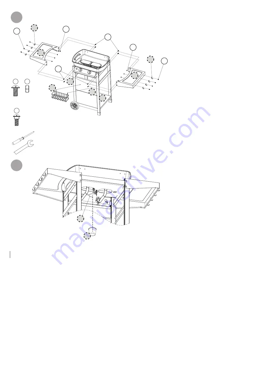 Landmann GRILL CHEF 12325 Installation And Operation Manual Download Page 13