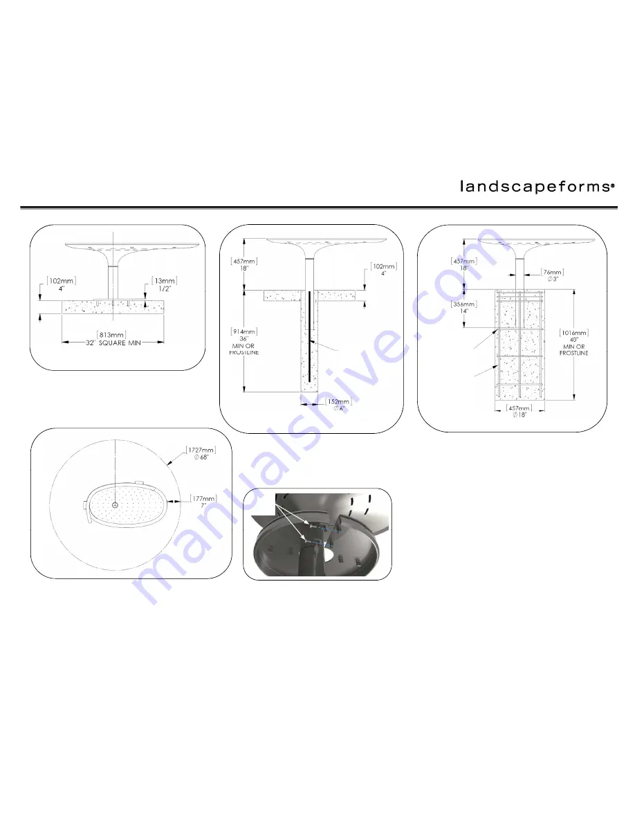 Landscape Forms Sophie Installation Manual Download Page 2