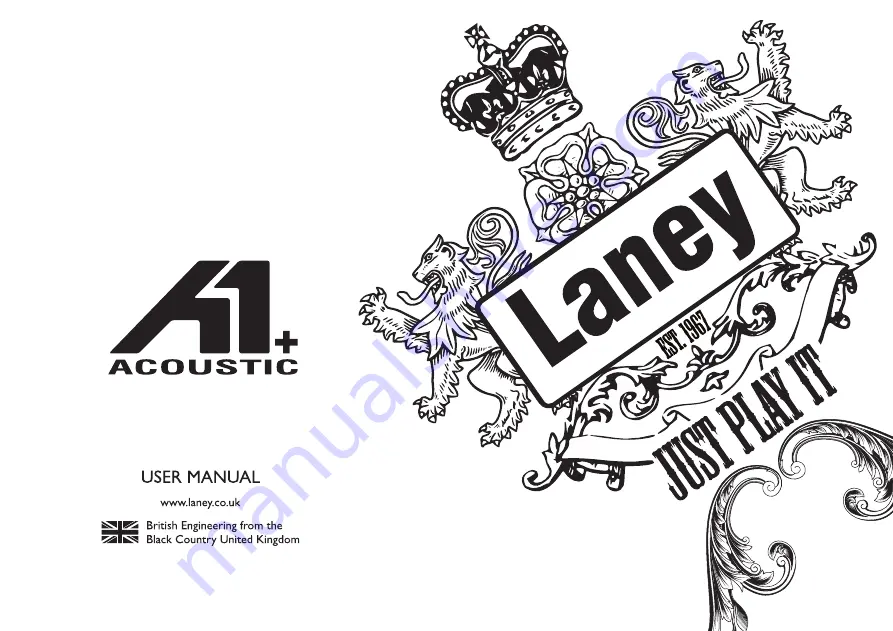 Laney A1+ Скачать руководство пользователя страница 1