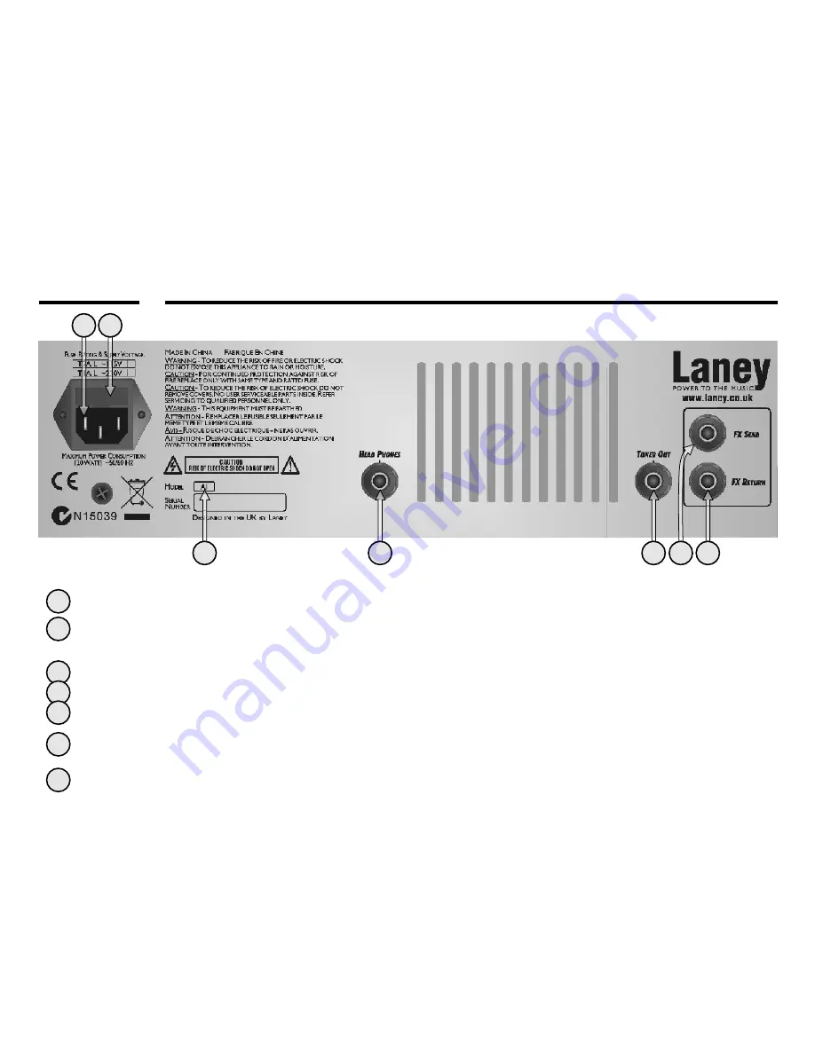 Laney A1 Скачать руководство пользователя страница 10