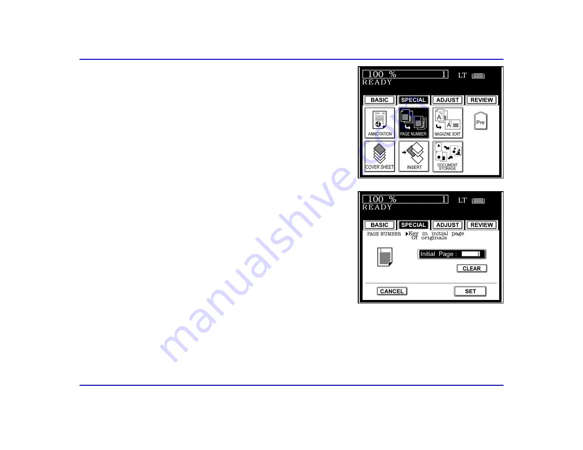 Lanier 5580 Operator'S Manual Download Page 94