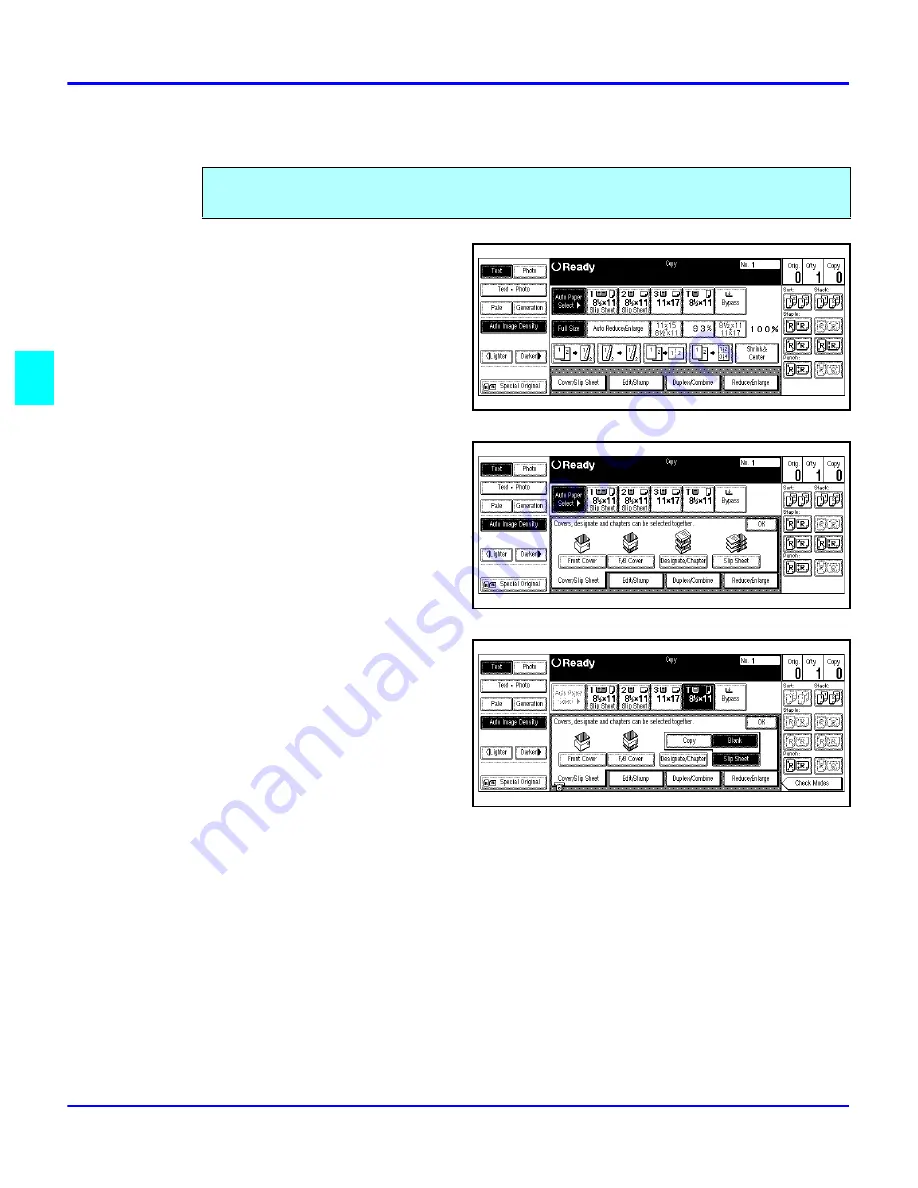 Lanier 5635 Operator'S Manual Download Page 112