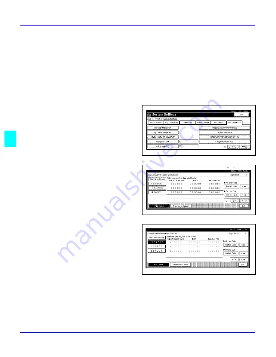 Lanier 5635 Operator'S Manual Download Page 142