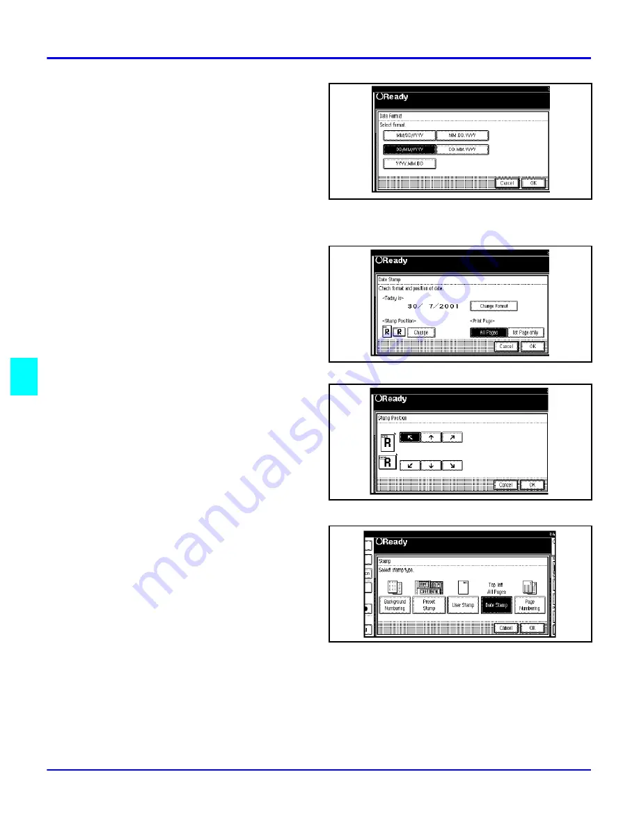 Lanier 5635 Operator'S Manual Download Page 190