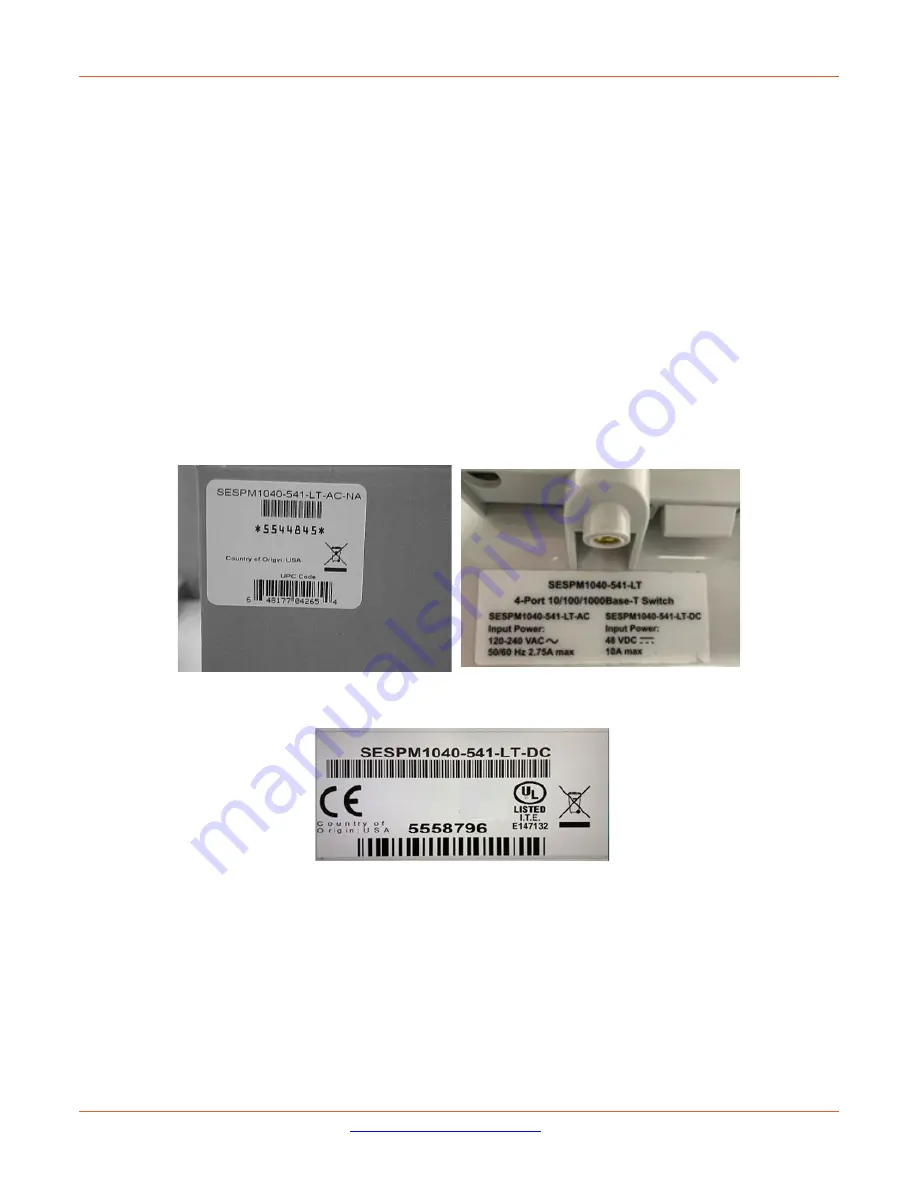 Lantronix SESPM1040-541-LT Series Install Manual Download Page 58