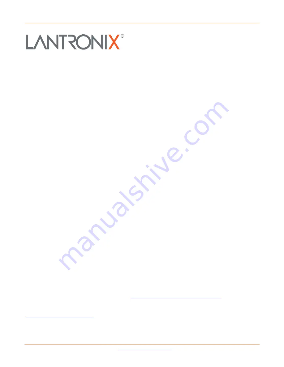 Lantronix SM12XPA Install Manual Download Page 40