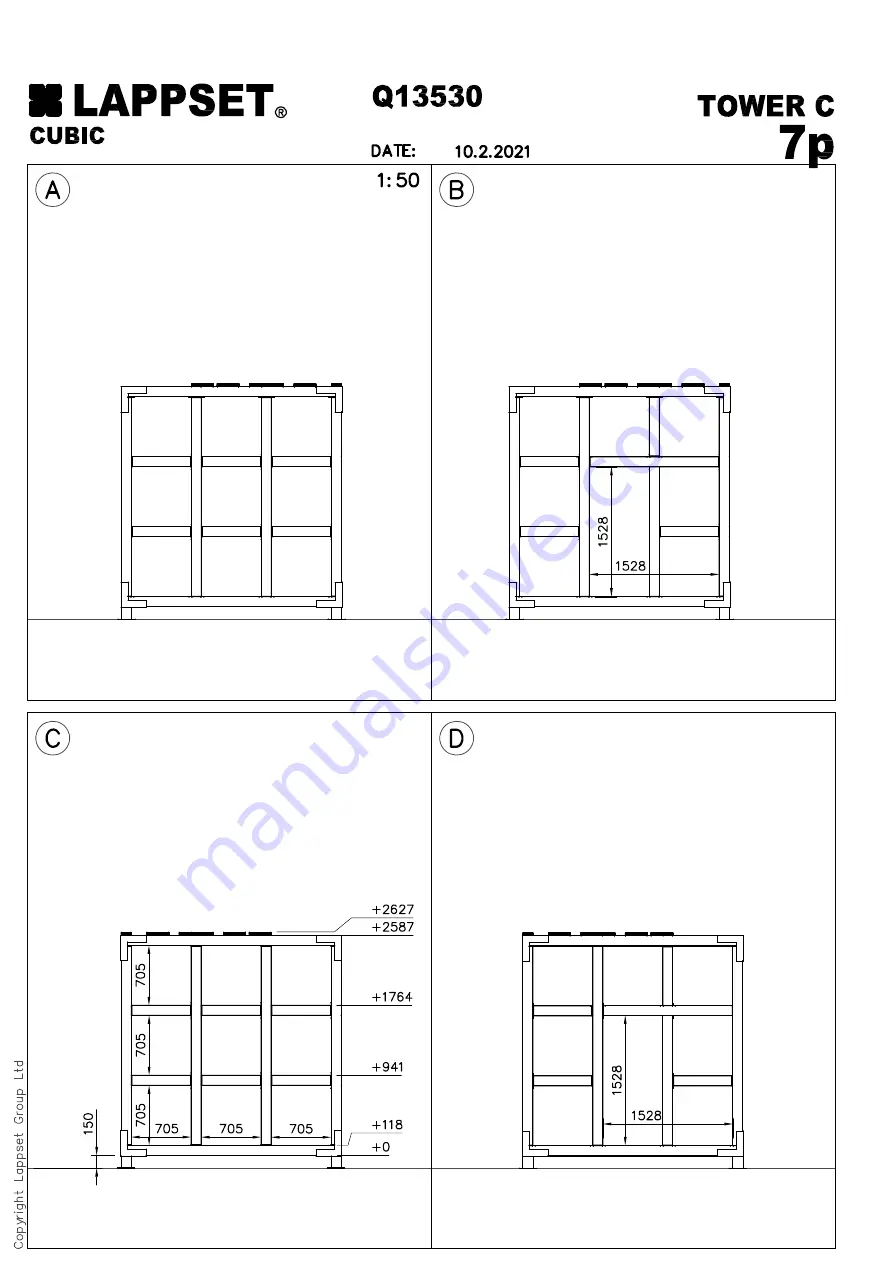 LAPPSET CUBIC Installation Instructions Manual Download Page 31