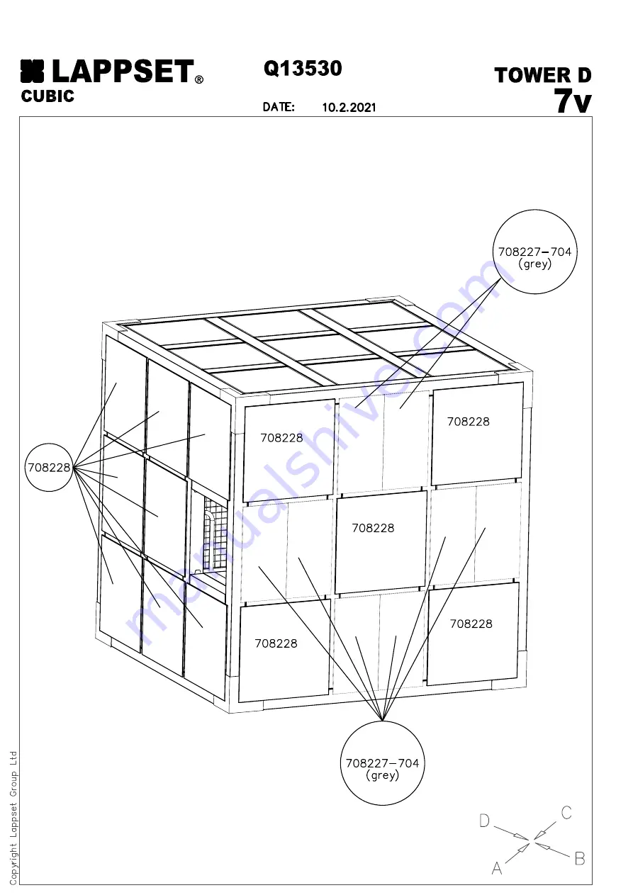 LAPPSET CUBIC Installation Instructions Manual Download Page 37